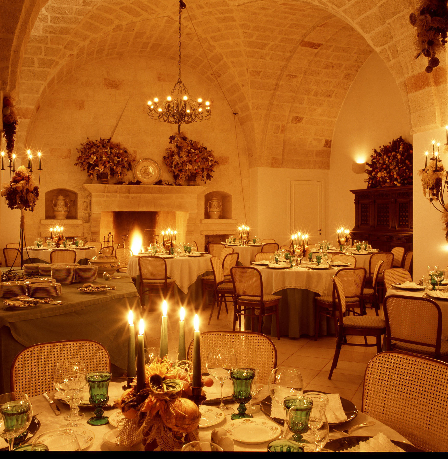 Masseria San Domenico Savelletri Restoran gambar